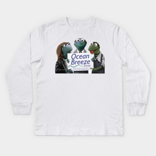 Ocean Breeze Soap Kids Long Sleeve T-Shirt